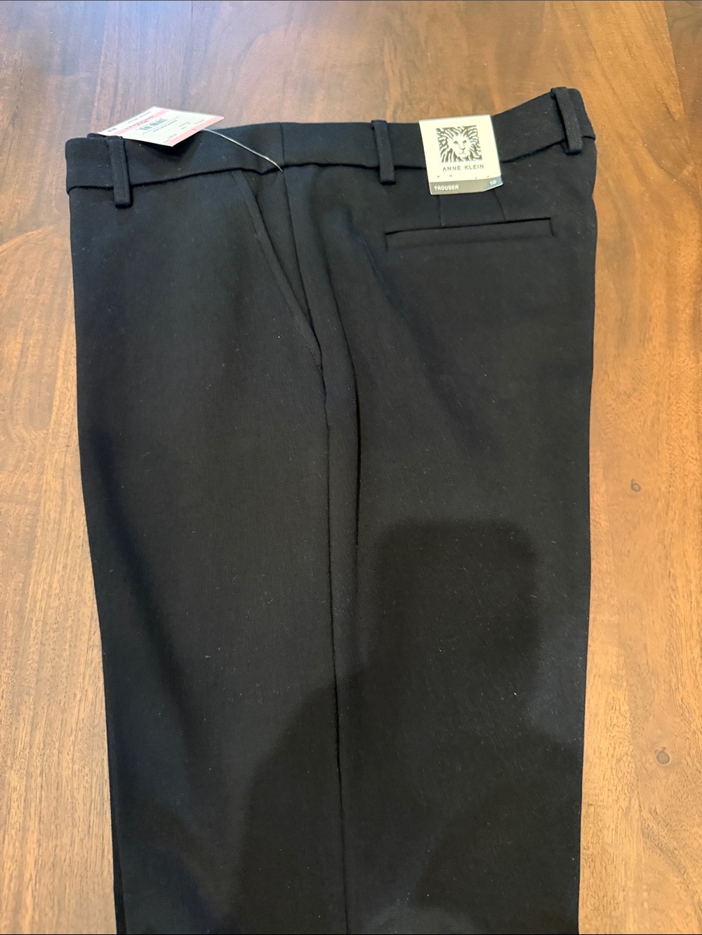 Anne Klein Black Men's Dress Trousers